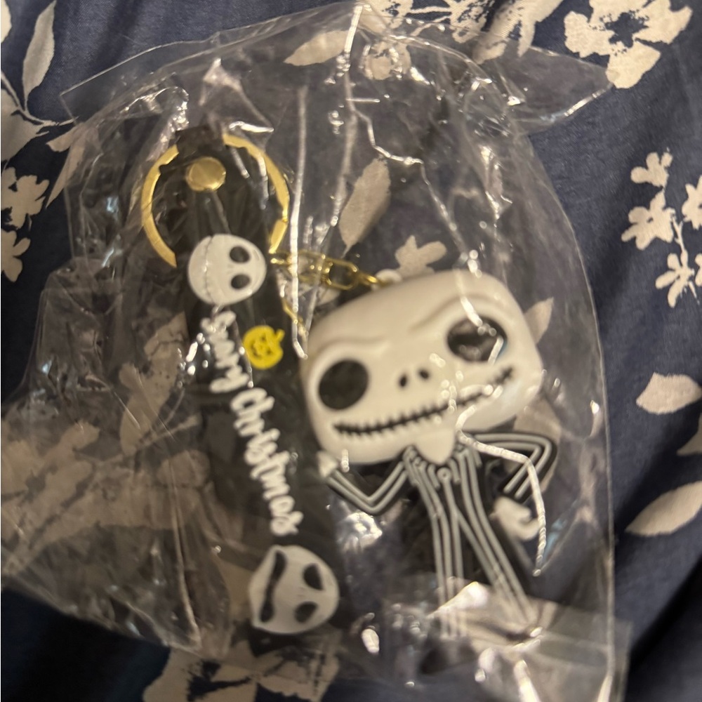 Disney Nightmare before Christmas Jack keychain